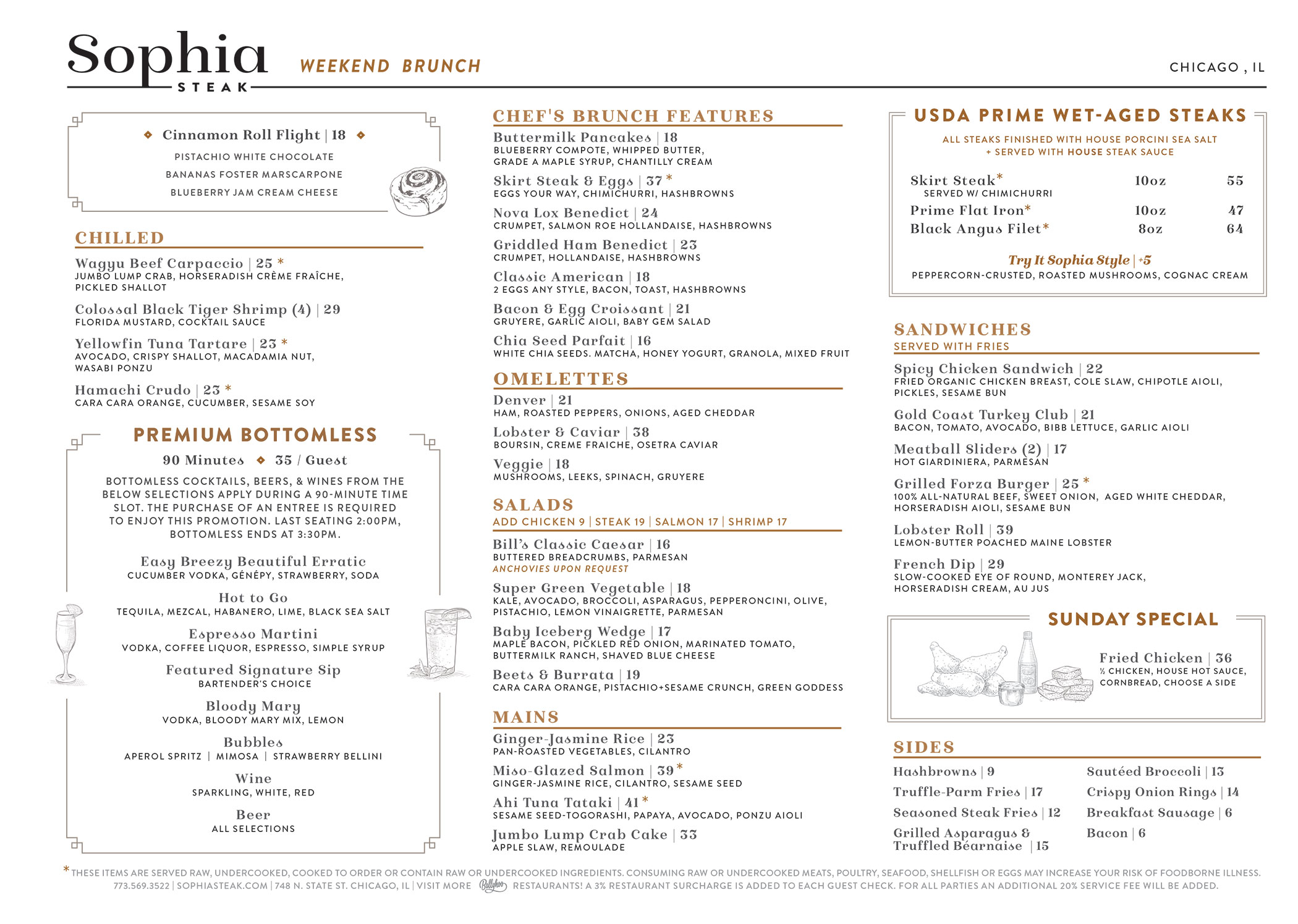 Brunch Menu